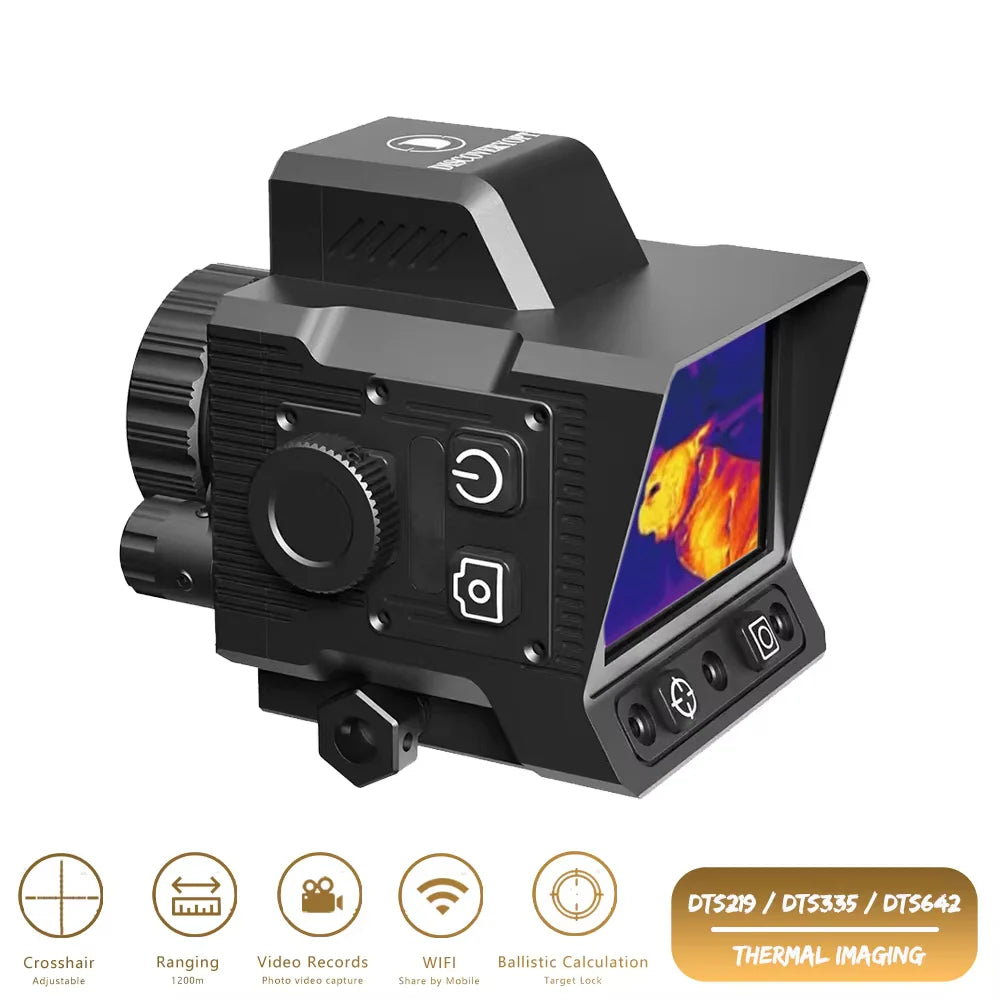 Tactical Thermal Imaging Monocular with Reticle