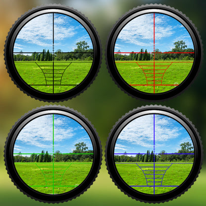 2-6x32AO RGB Optical Rifle Scope Adjustable