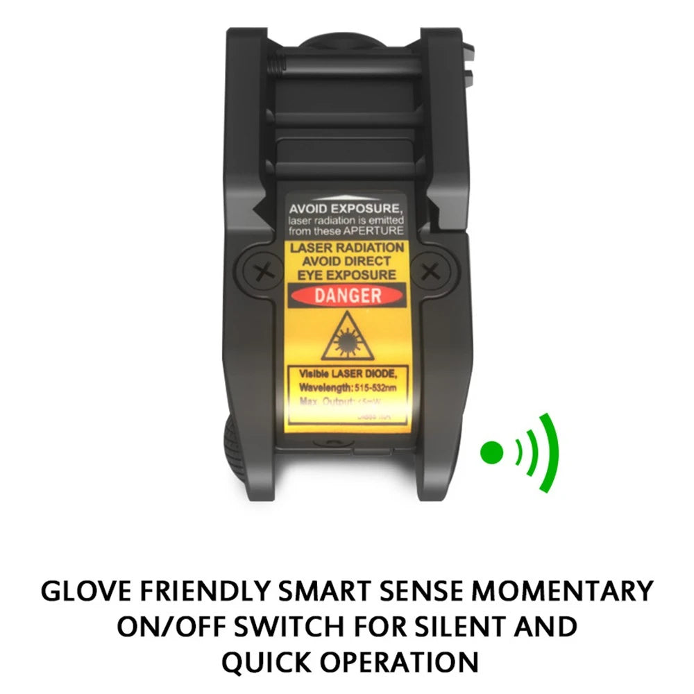 Green Blue Laser Sight with Smart Sensor Switch